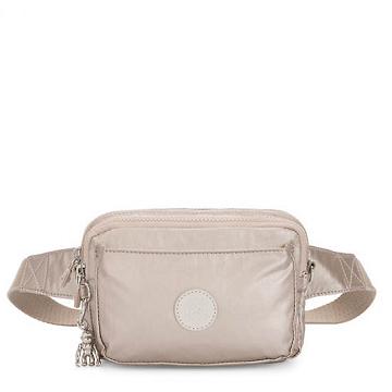 Bolsas Kipling Abanu Multi Metallic Convertible Crossbody Bag Beige | MX 2037GS